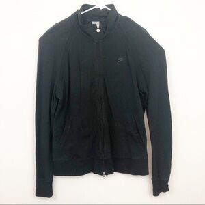 Nike Men’s Black Track Jacket‎ Size XL